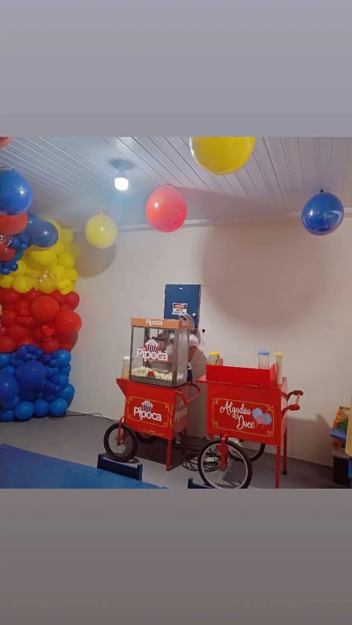 Crepes, Pipoca e Algodão doce. - Foto 2