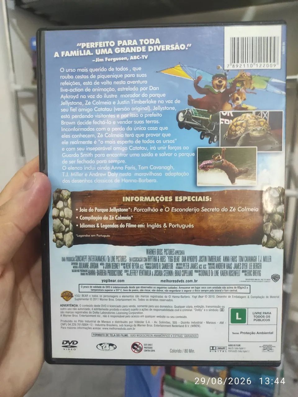 Dvd Zé colmeia original - Foto 2