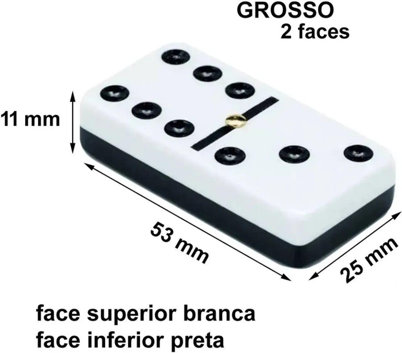Domino profissional 12 polegadas  - Foto 2