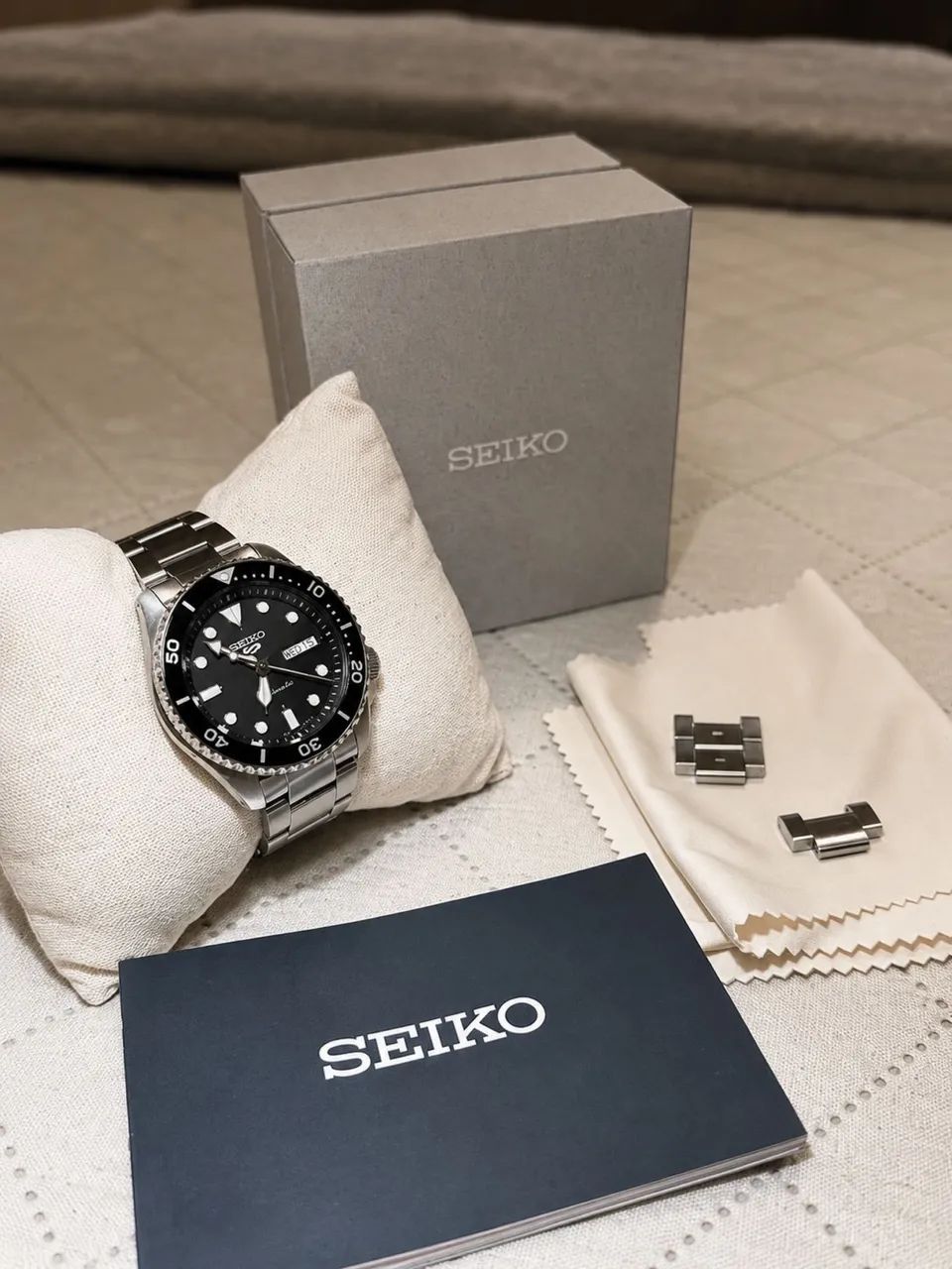 Seiko 5 Sports SRPD55K1 Automático Original Completo - Foto 4