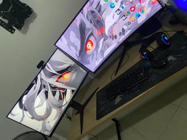 pc gamer comepleto + dois monitores - Foto 4