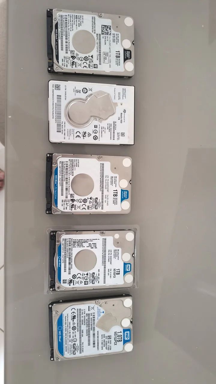 HD de 1 TB 2,5 notebook 