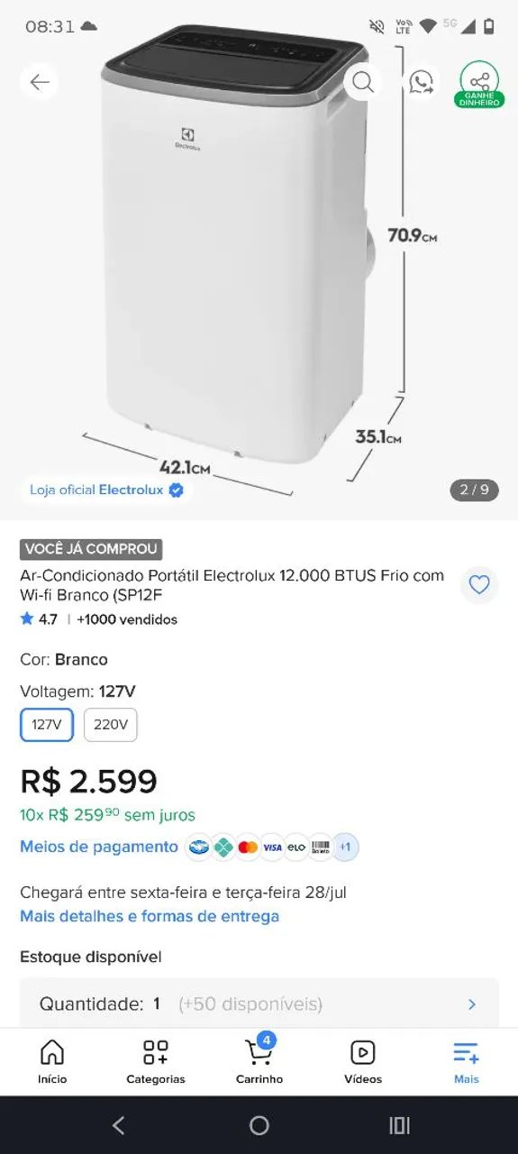 AR CONDICIONADO 