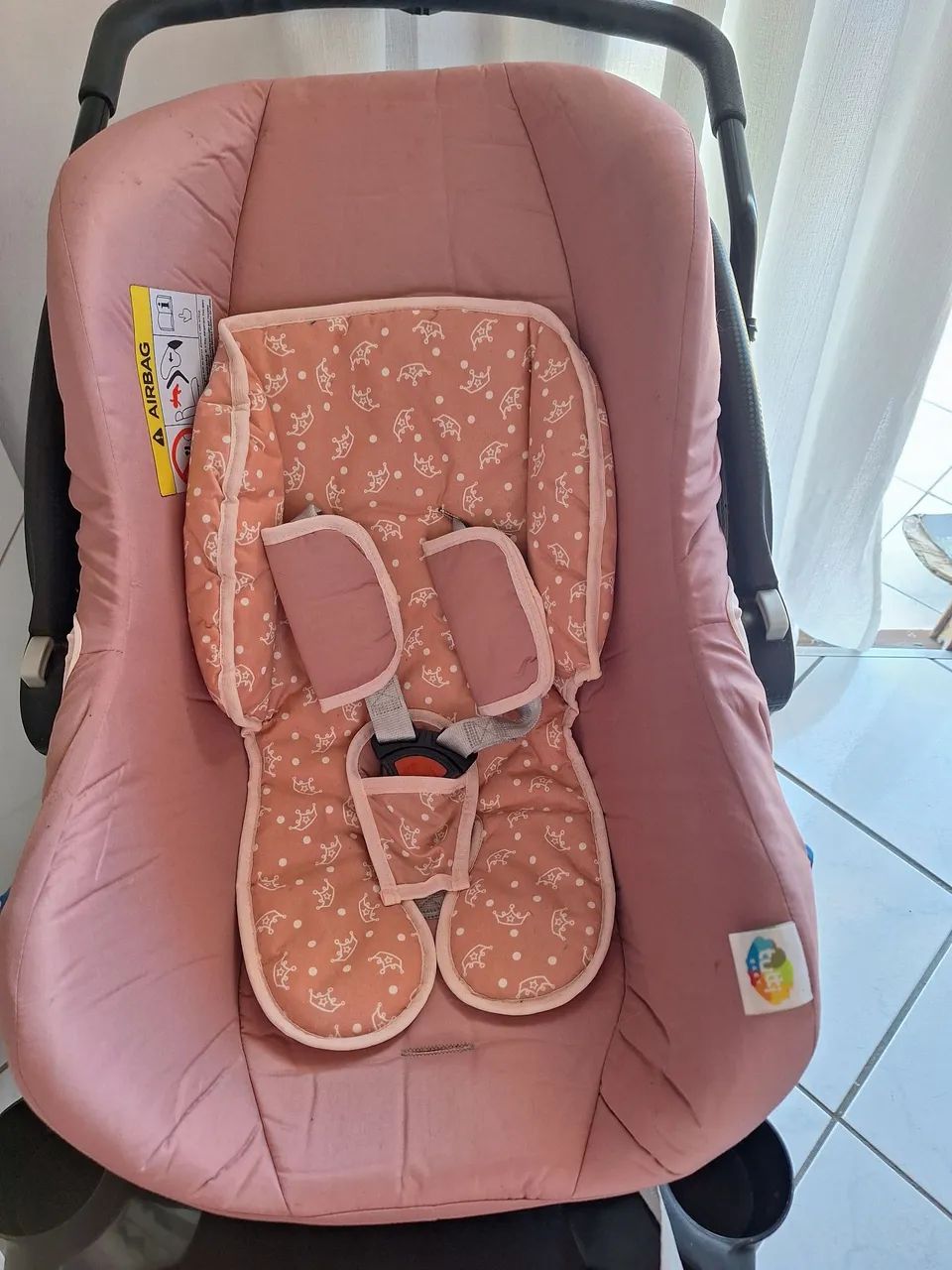 Carrinho de de Bebê e Bebê conforto Tutti Baby, - Foto 3