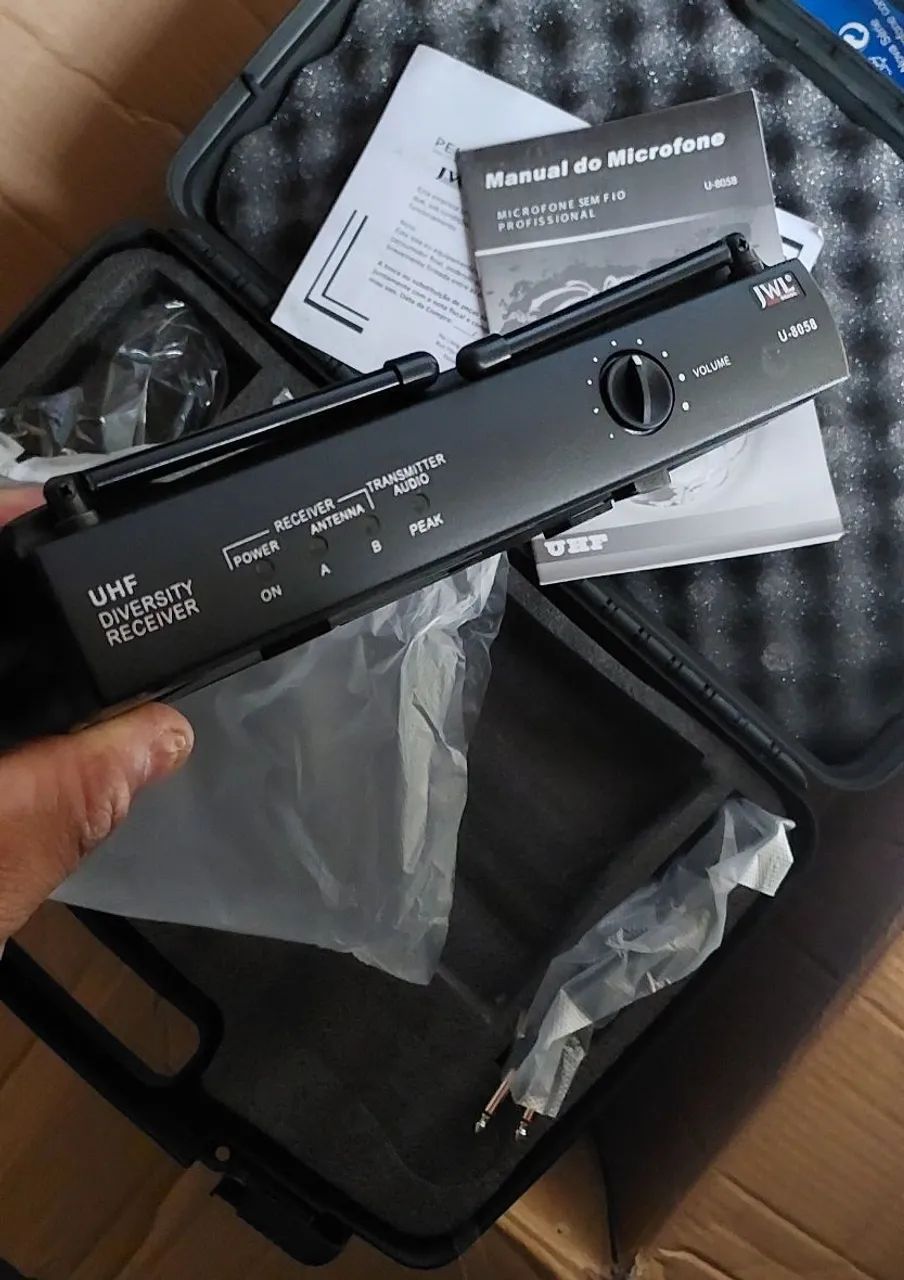 Lote de Microfones JWL U8058  - Foto 5