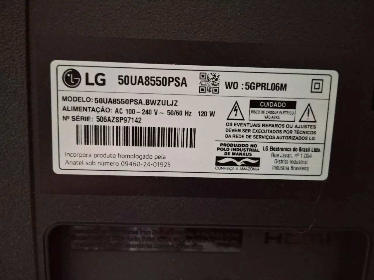 Smart tv LG 50" - Foto 2
