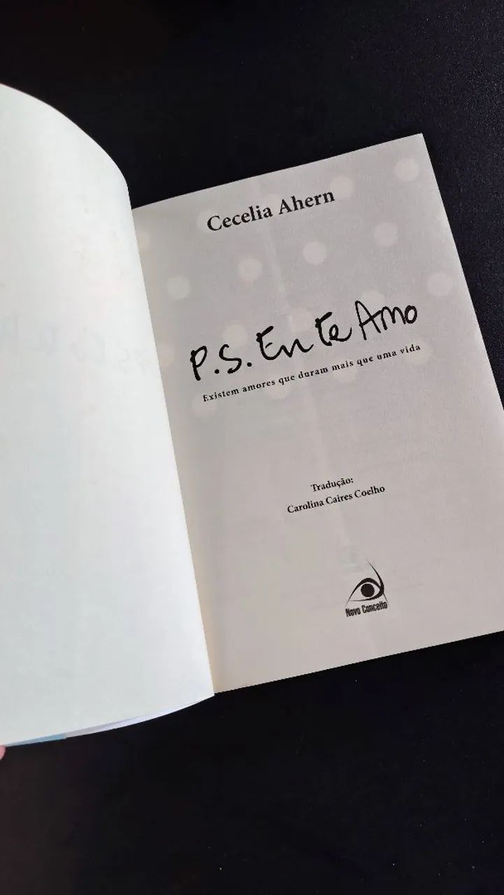 Livro P.S. Eu te amo - Foto 5
