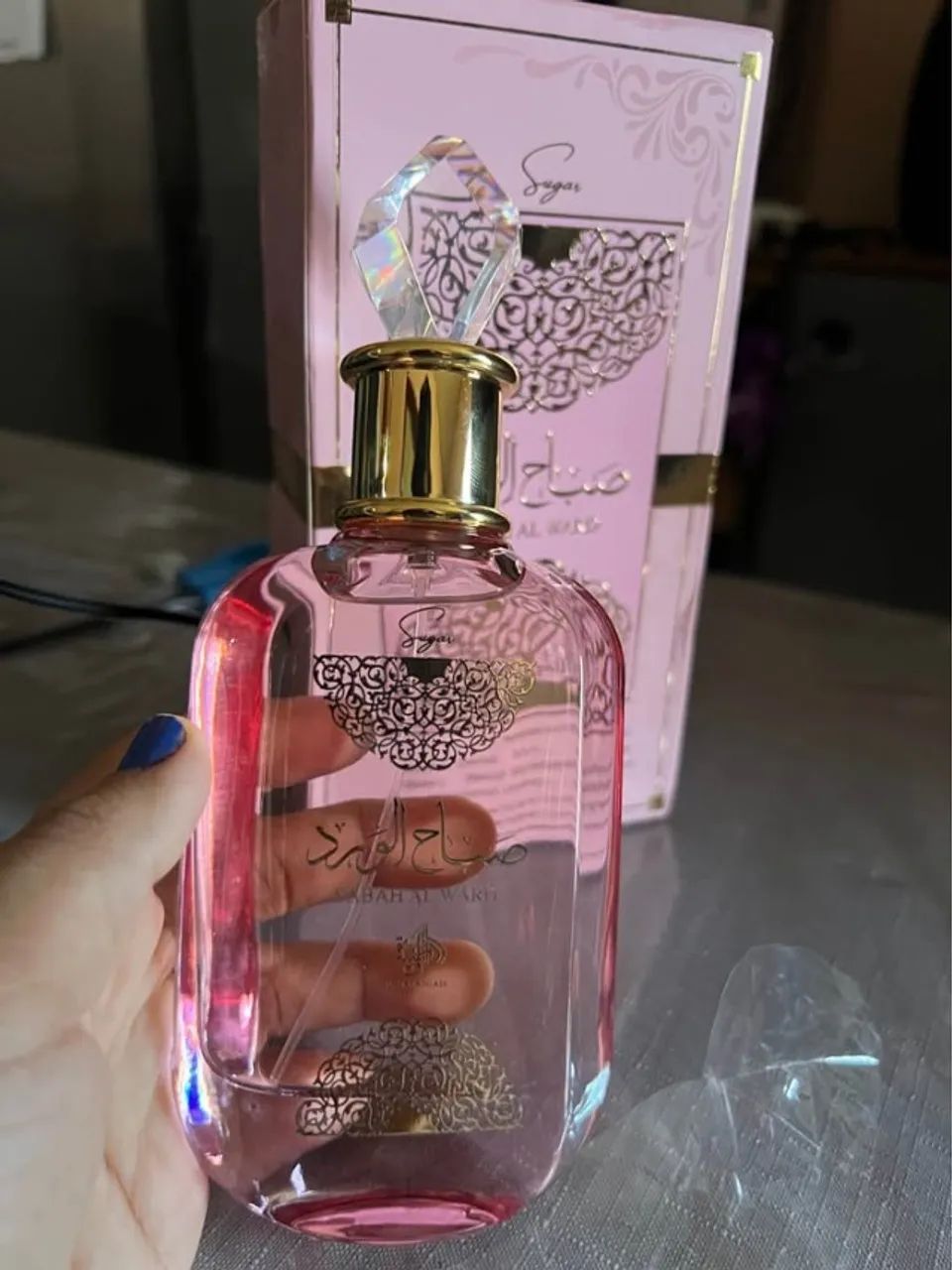 Perfume árabe sabah al ward sugar feminino - Foto 2