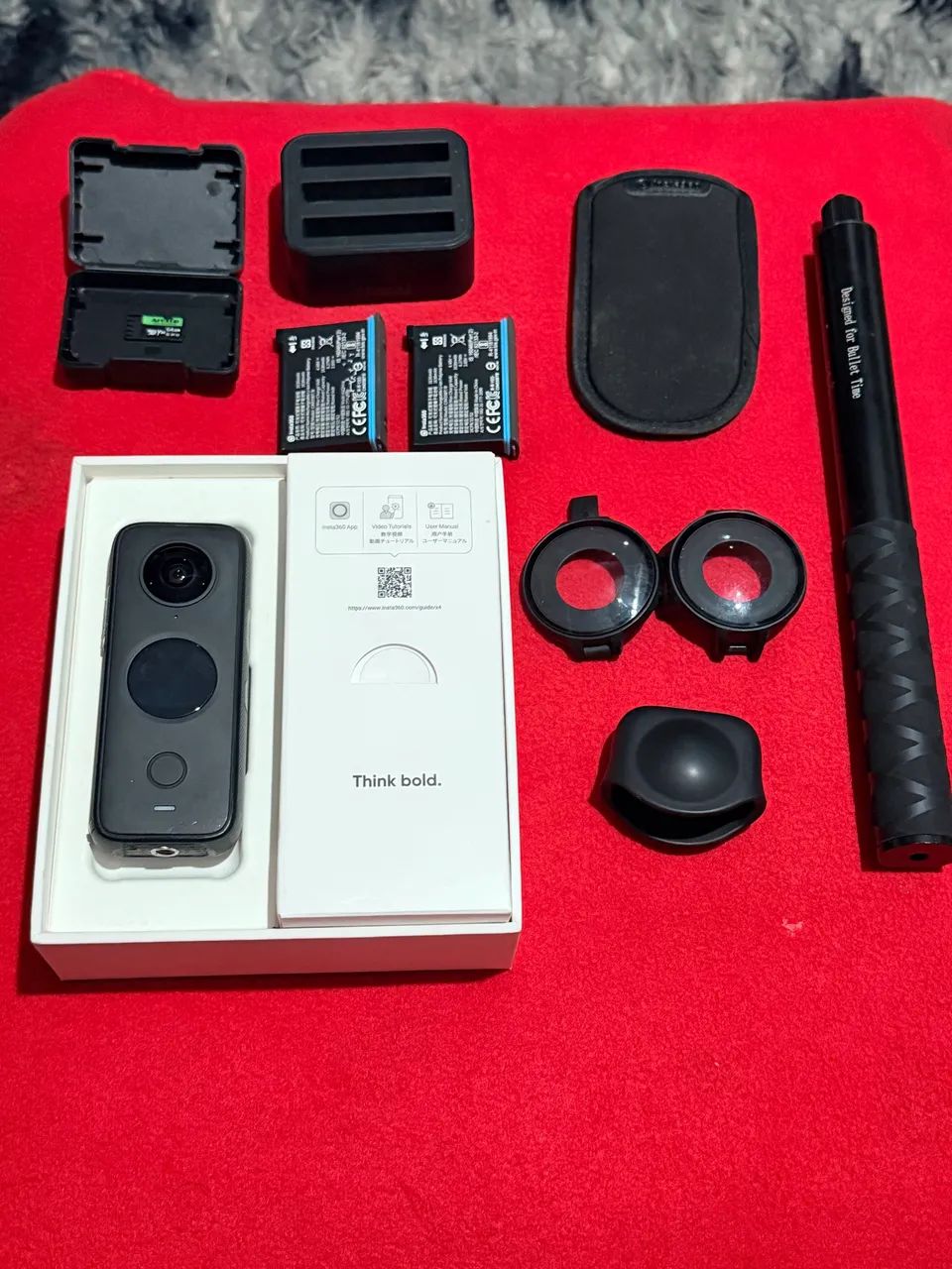 Câmera insta 360 x2 Completa 
