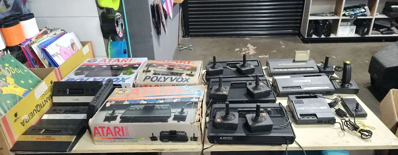 Lote de games atari 