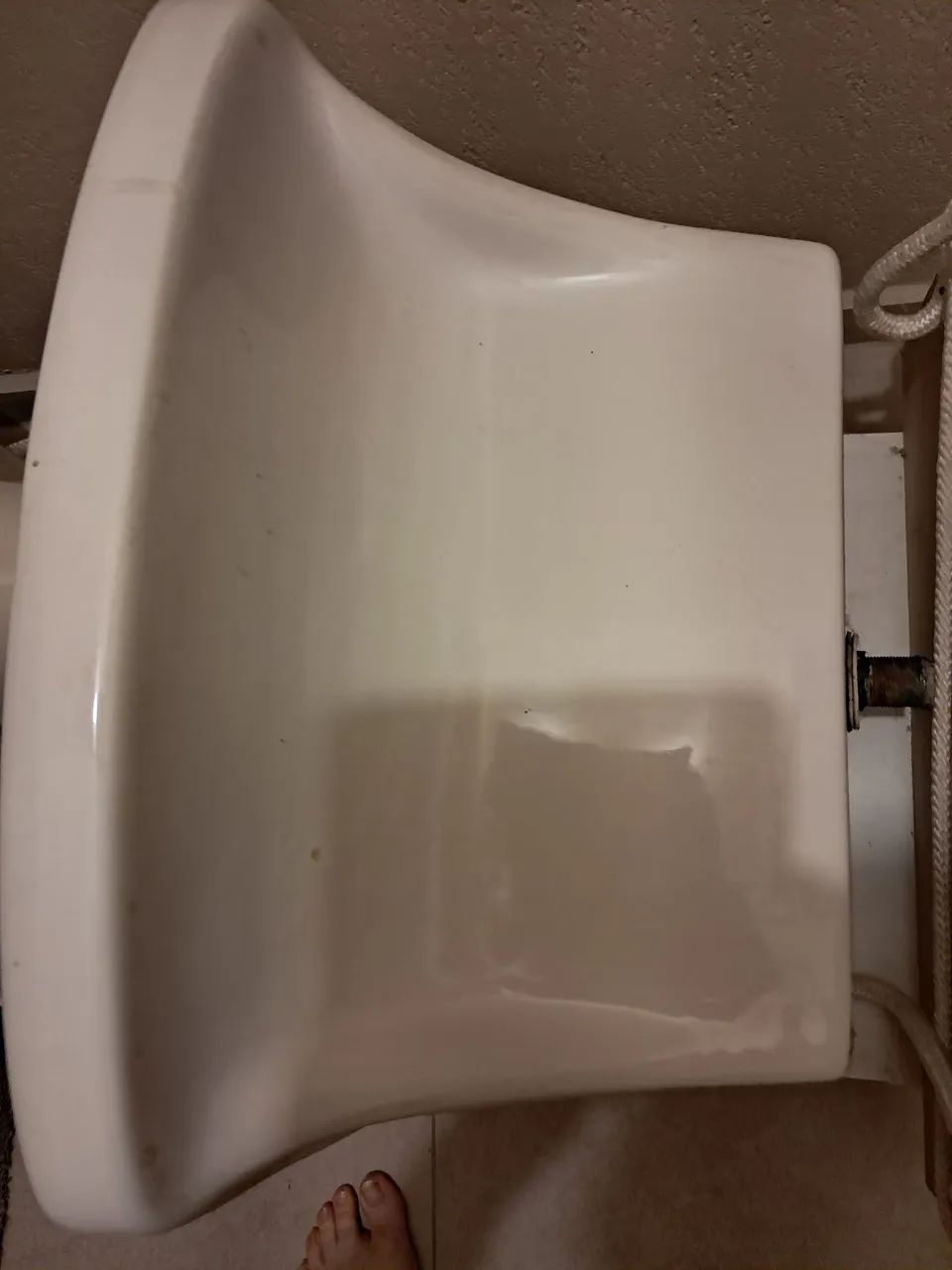 DOAÇÃO- Tanque porcelana branco Icasa