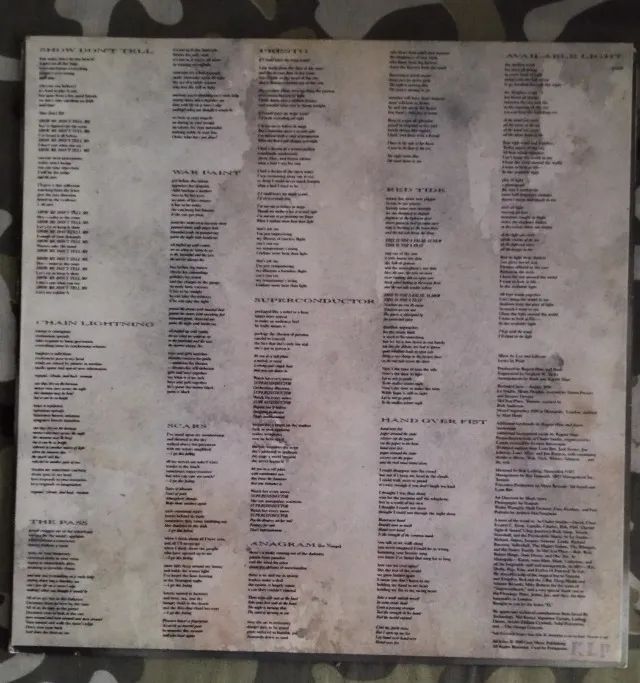 LP Vinil Rush Presto (1989) EX VG+ Com Encarte - Foto 4