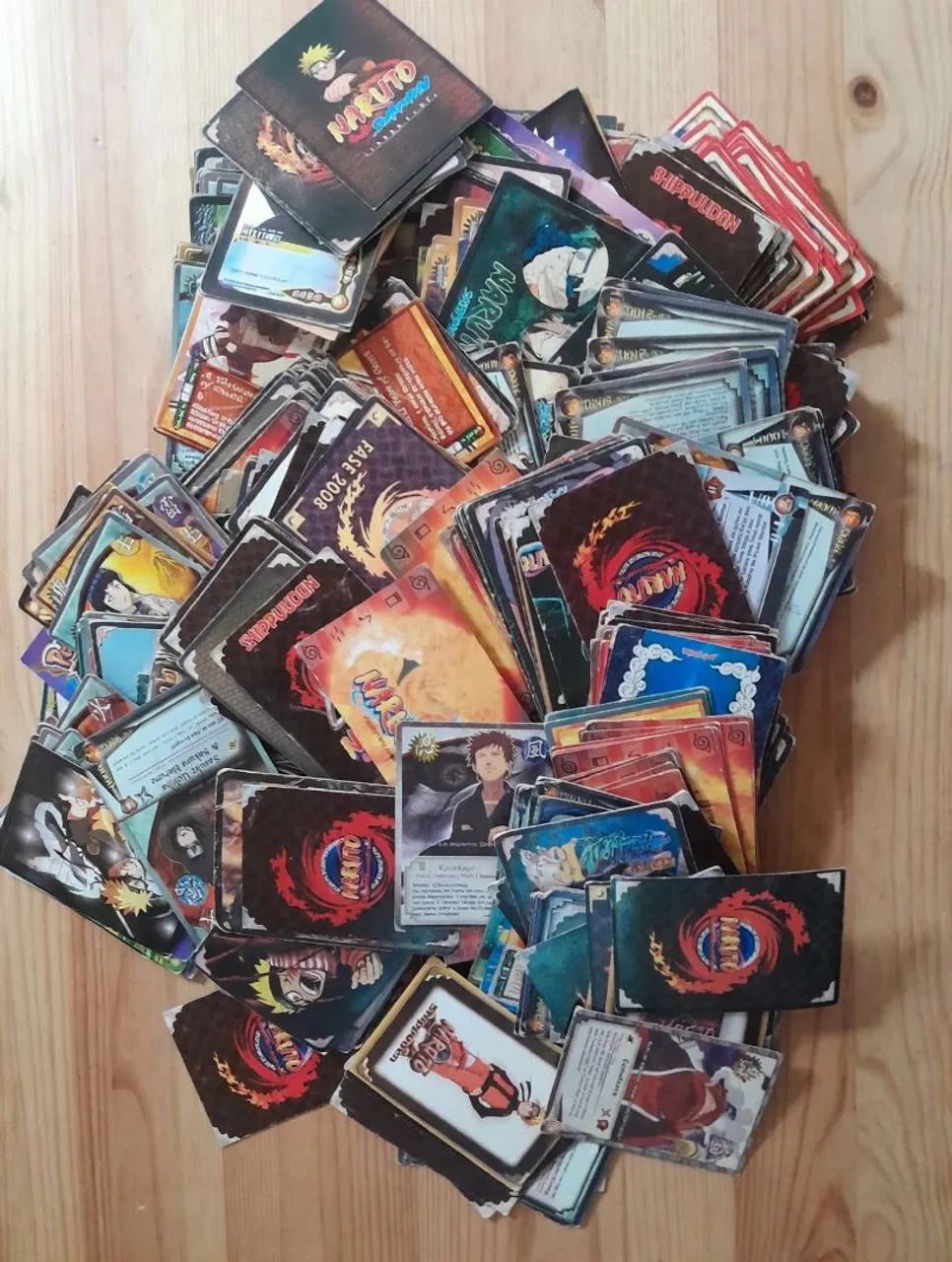 Cartas do naruto 