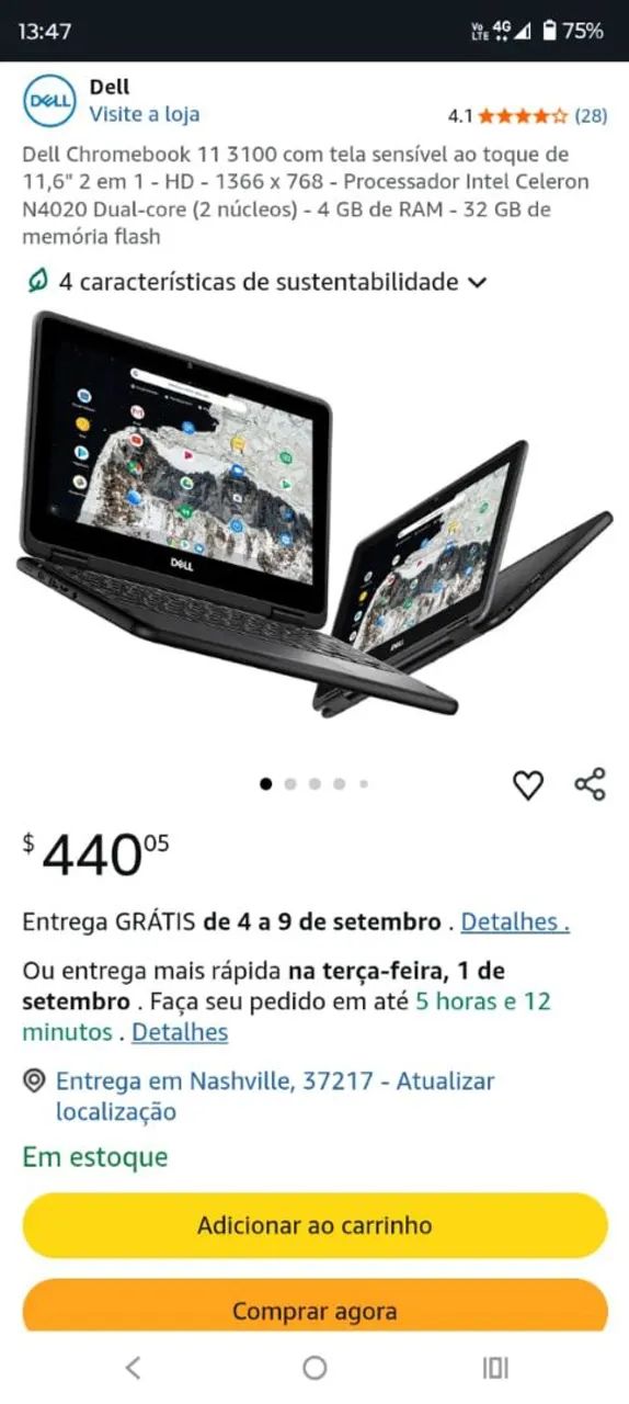 Vende-se chormebok da Dell - Foto 5
