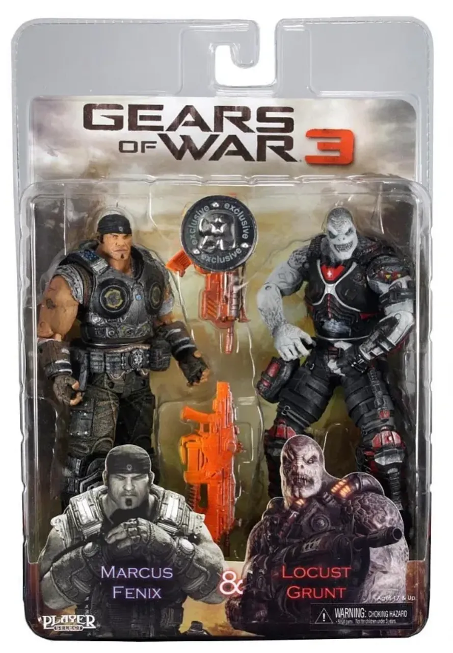 gears of war 3 neca clayton carmine player select - Hobbies e