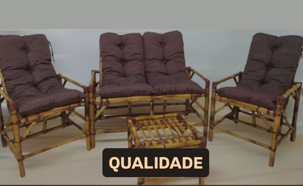 Jogo de bambu  - Foto 2
