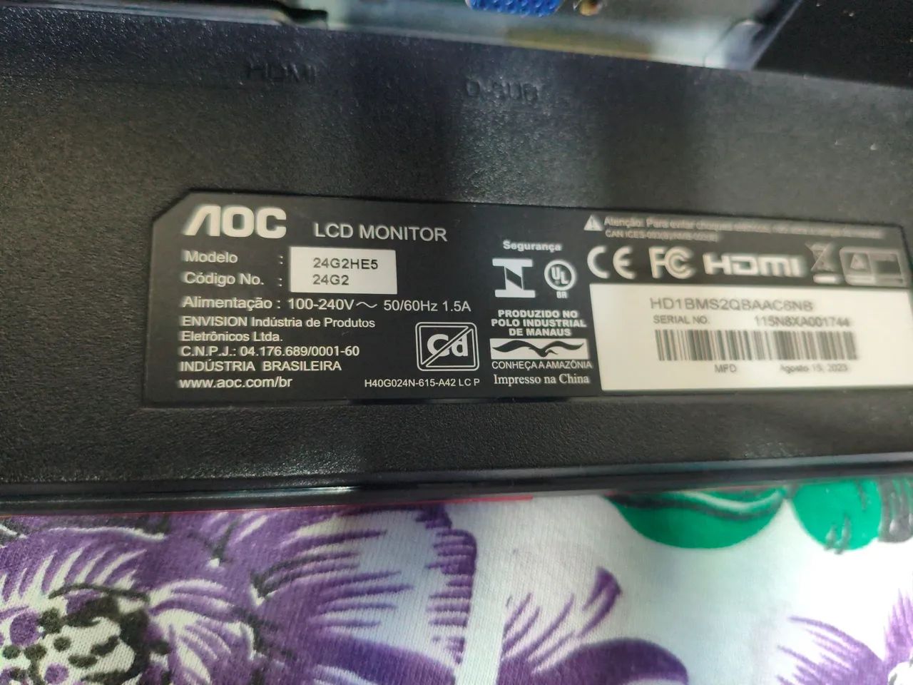 Monitor AOC 75hz  - Foto 3