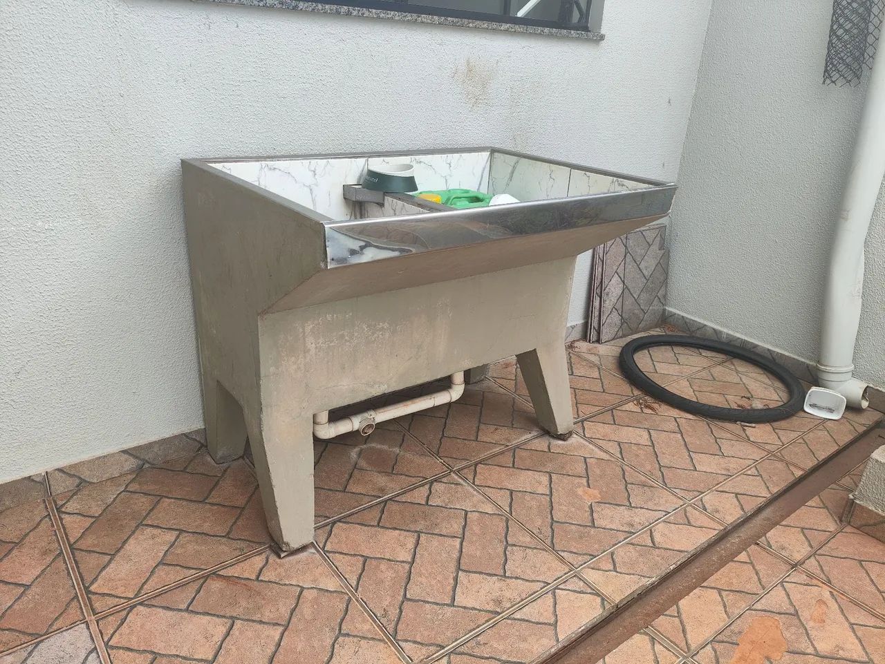 Tanque de concreto duplo - Foto 3