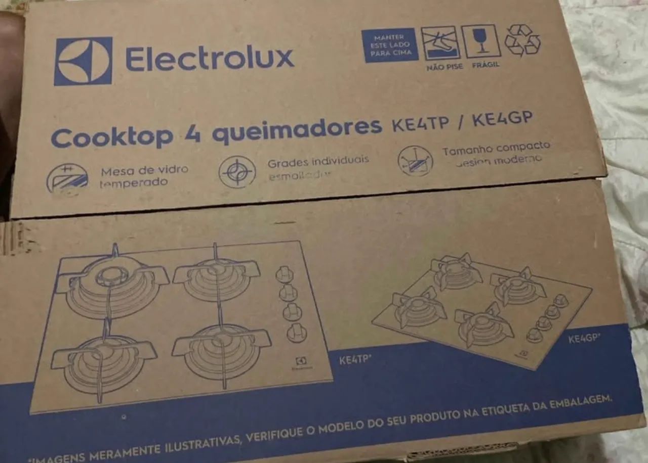 Cooktop Electrolux 4 Bocas
