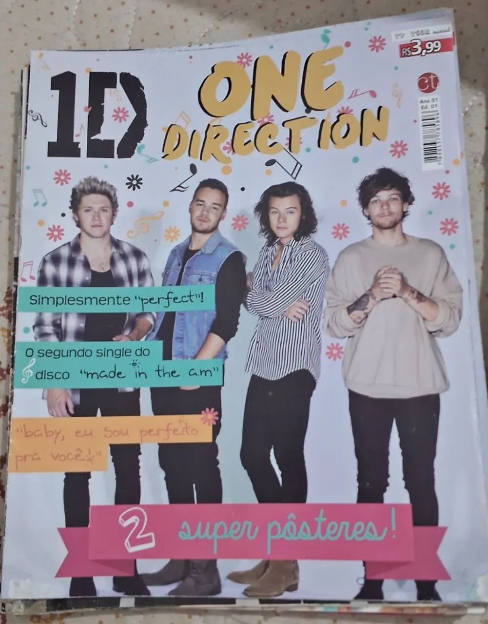 One Direction revistas e pôsters - Foto 4
