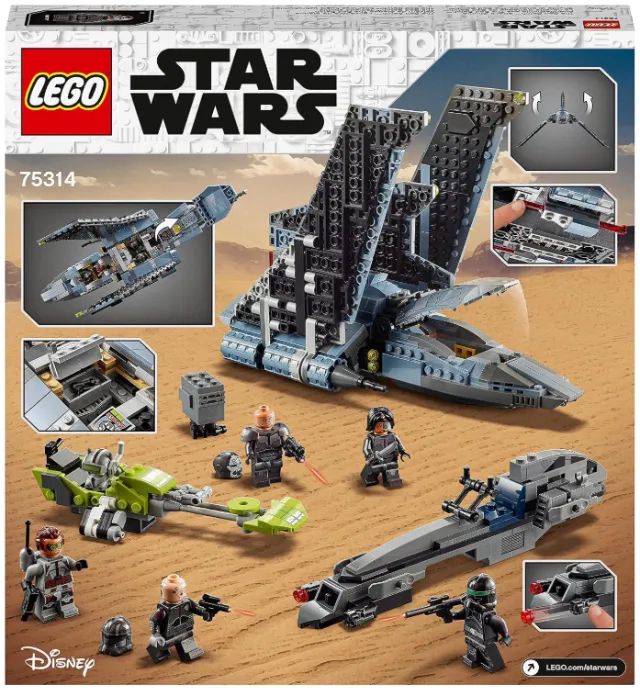 Lego Star Wars The Bad Batch Attack Shuttle 75314 - Foto 2