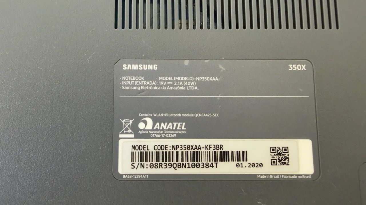 ? VENDO NOTEBOOK SAMSUNG ESSENTIALS E30 - PRONTO PARA USO! - Foto 5