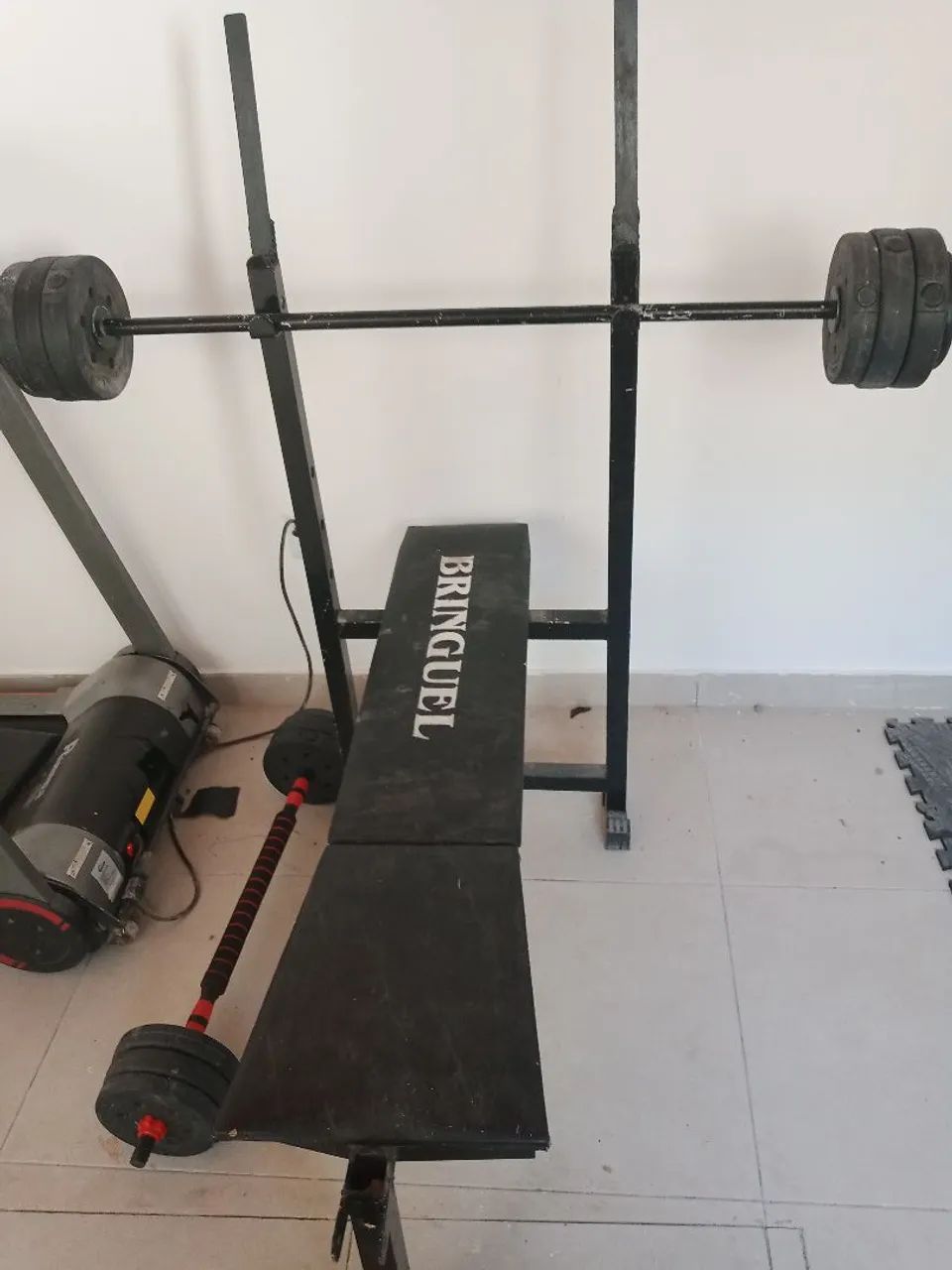 Banco supino multinível 
