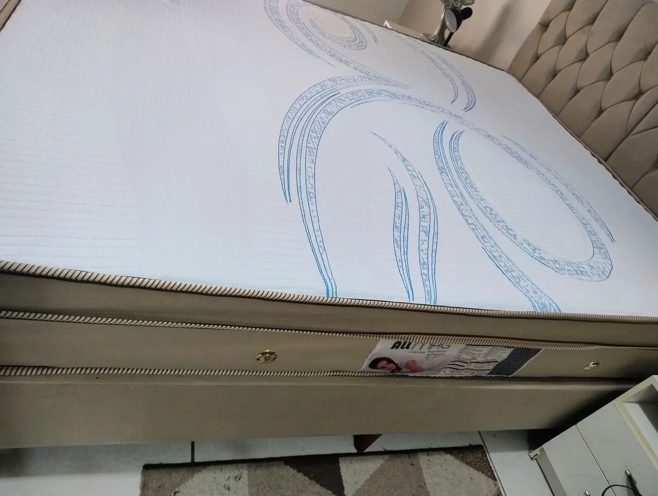 Colchão com magnético e massageador  allmag Queen  - Foto 4