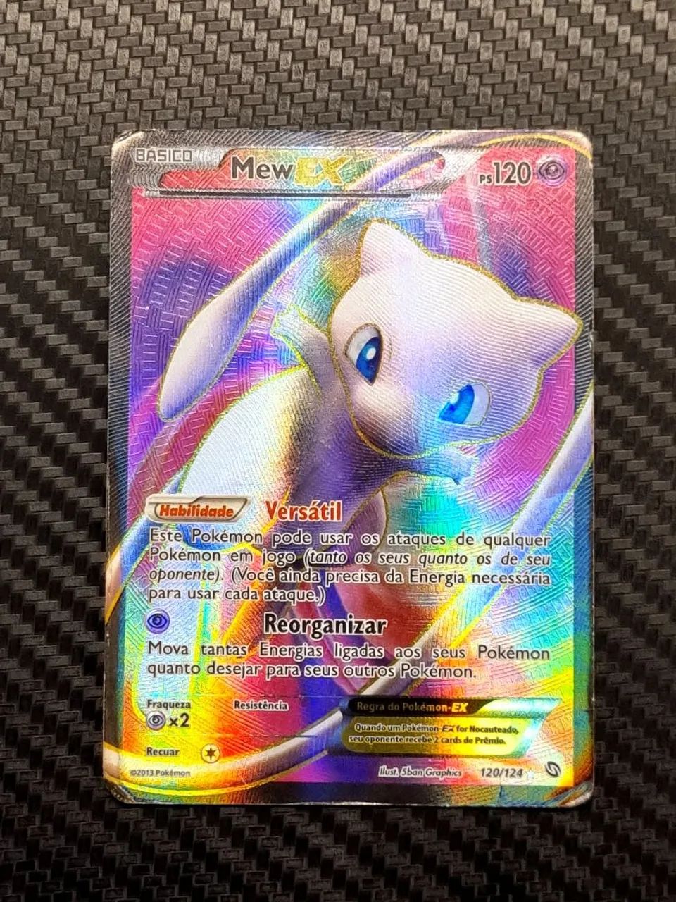 Carta Pokémon Mew EX TCG