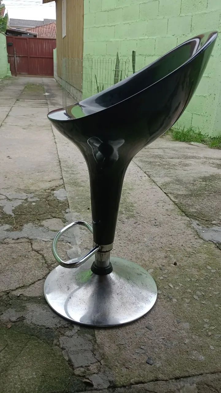 Vendo banqueta alta com amortecedor,em bom estado  - Foto 2