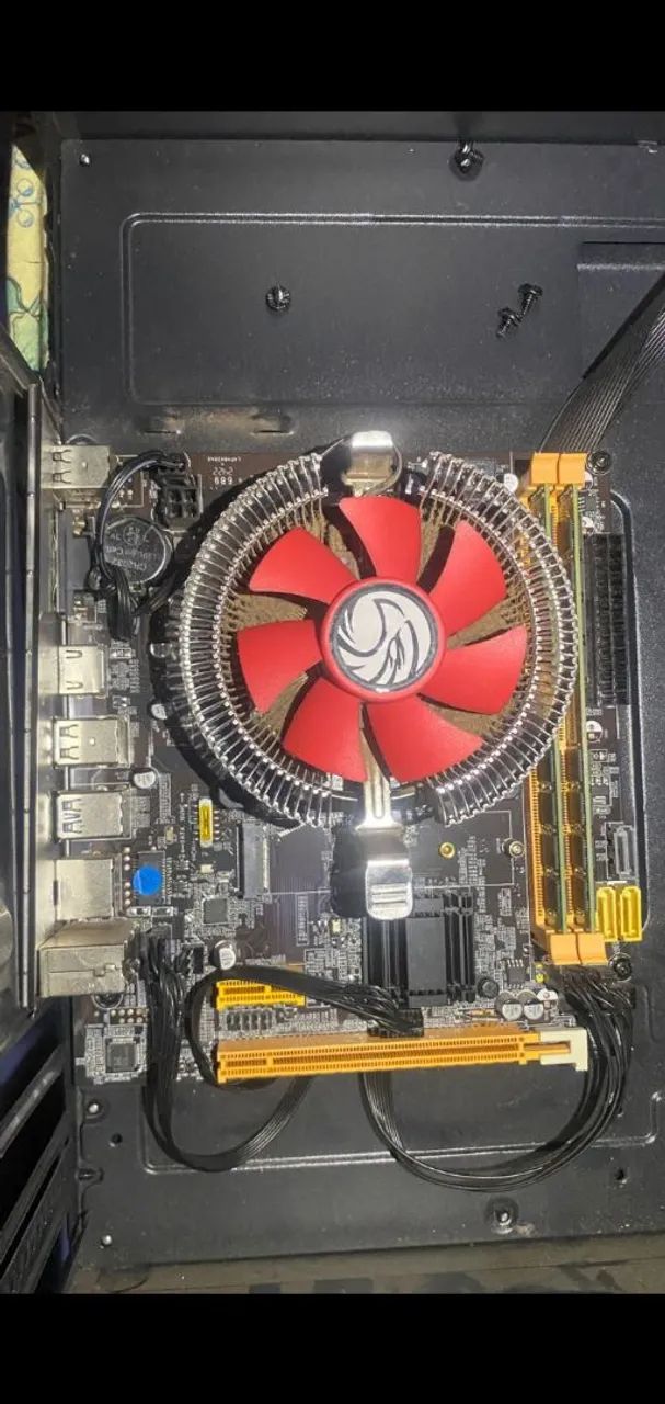 Placa mãe + processador I5 2400 