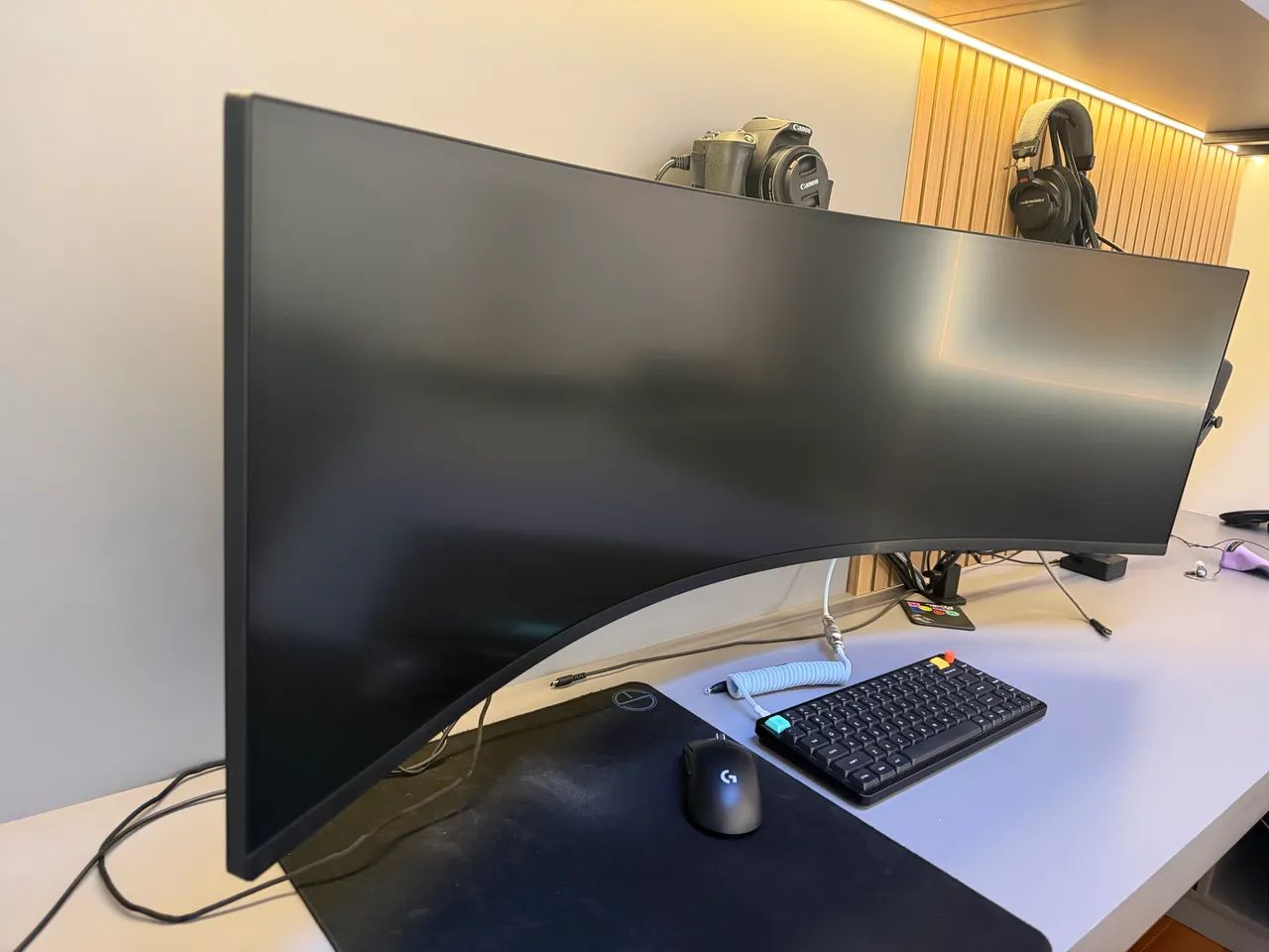 Monitor samsung g9 gamer branco gamer - Foto 2