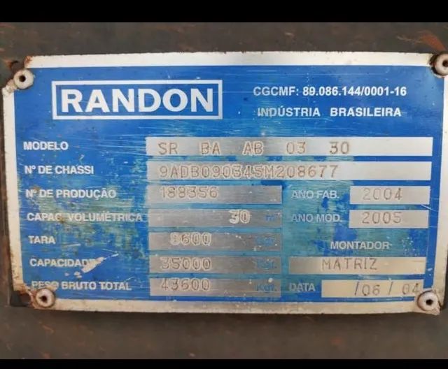 CAÇAMBA BASCULANTE RANDON - Tratar com proprietario - Foto 5