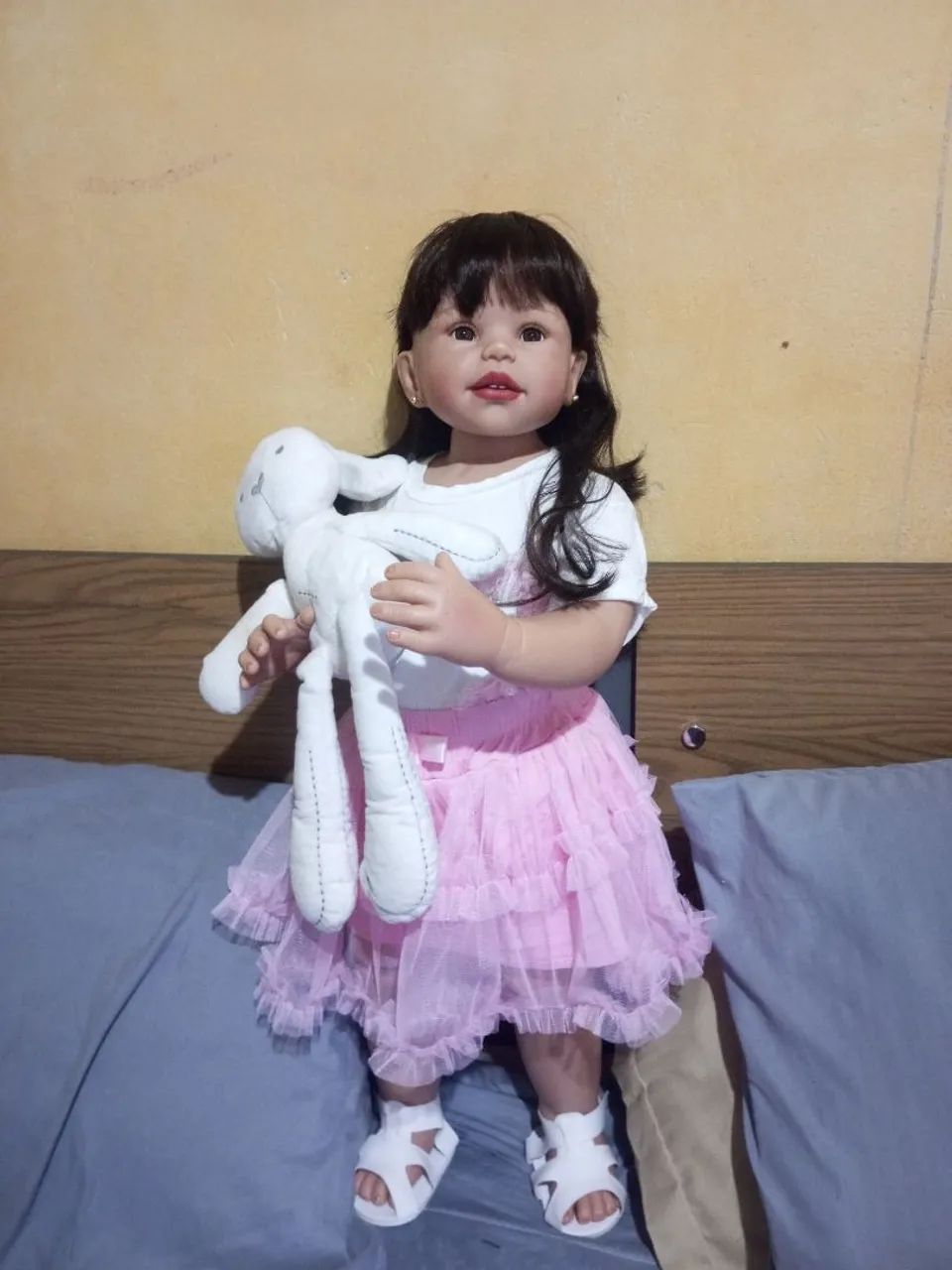 Boneca reborn Sofia articulada 70 cm 