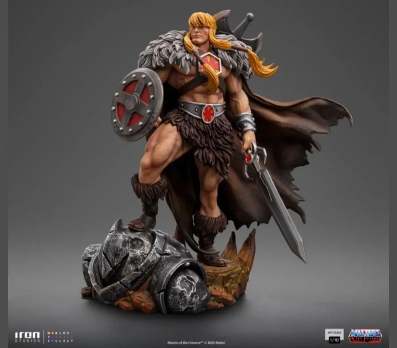 King Grayskull Iron Studios He-Man MOTU - Foto 4