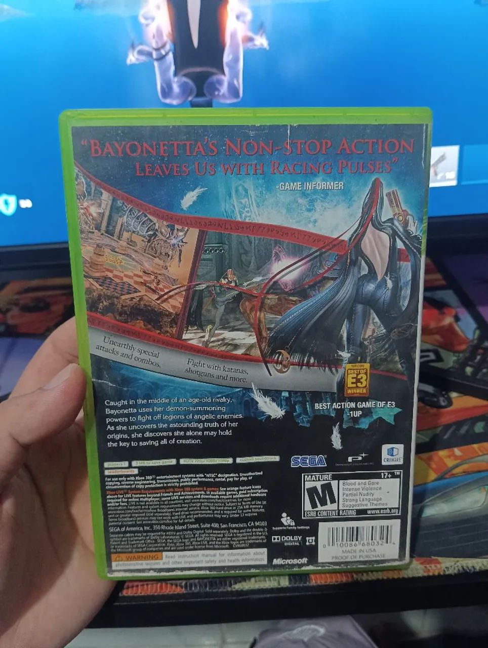 JOGO DE XBOX 360 BAYONETTA - Foto 2