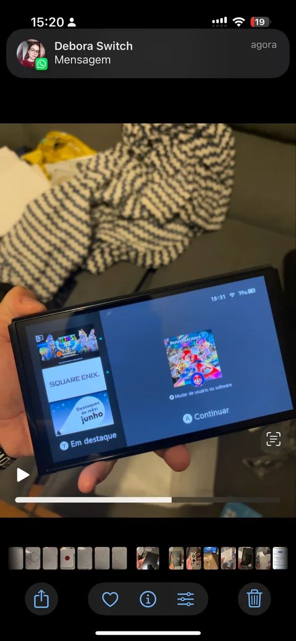Nintendo Switch - com Garantia! - Foto 2