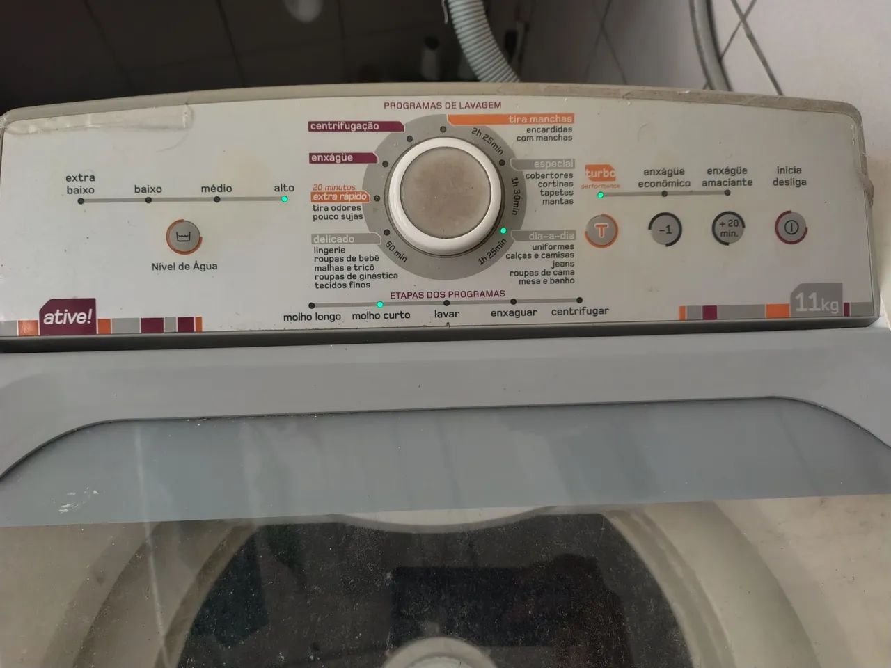 Máquina de lavar Brastemp 11kg funcionando perfeitamente 