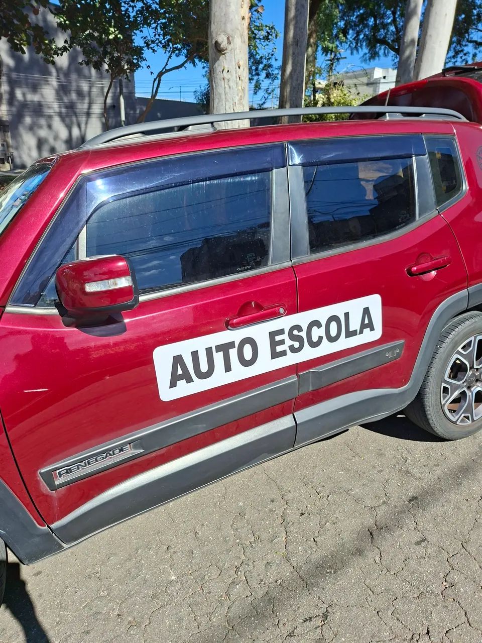 Faixa Auto Escola imã 