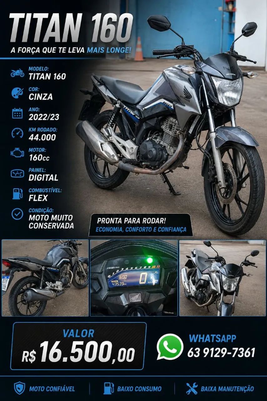 Titan 160 muito nova