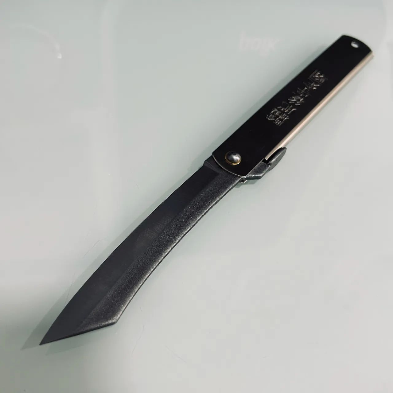 Faca Canivete Higonokami Prateada 21cm Japonesa