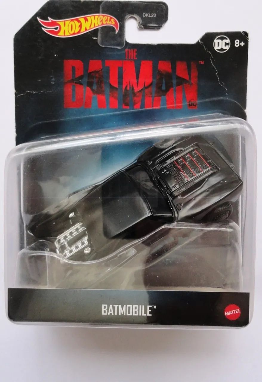 hot wheels the batman batmobile batmovel escala 1/50 dc comics - lacrado