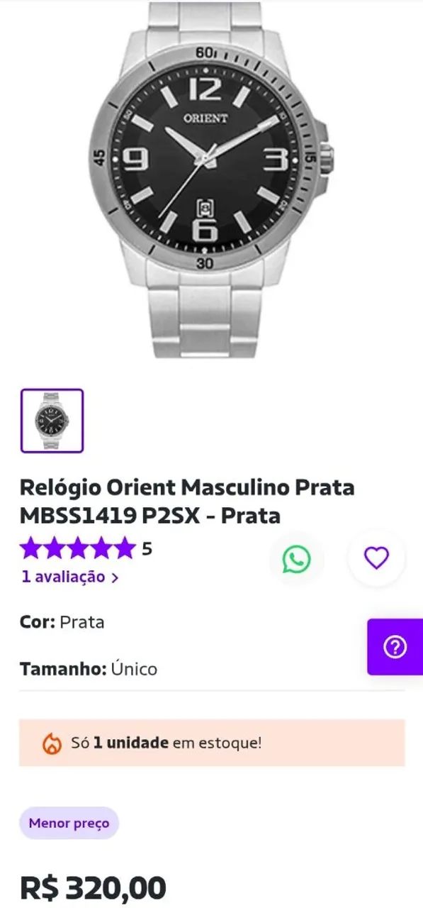 Relógio semi novo - Foto 4