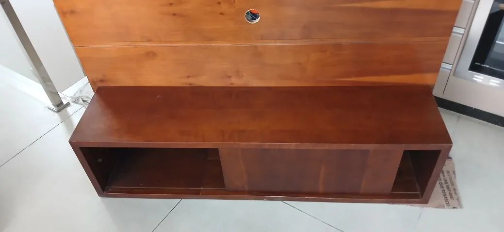 Rack de madeira semi novo  - Foto 2