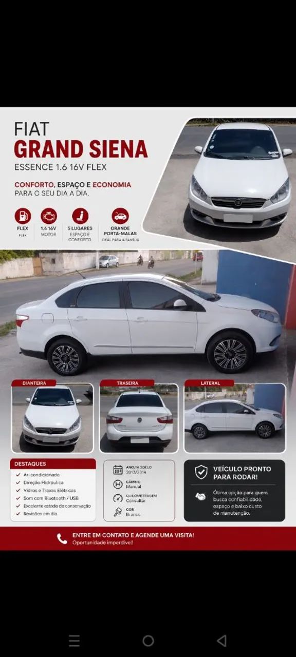 Fiat Grand Siena 2015
