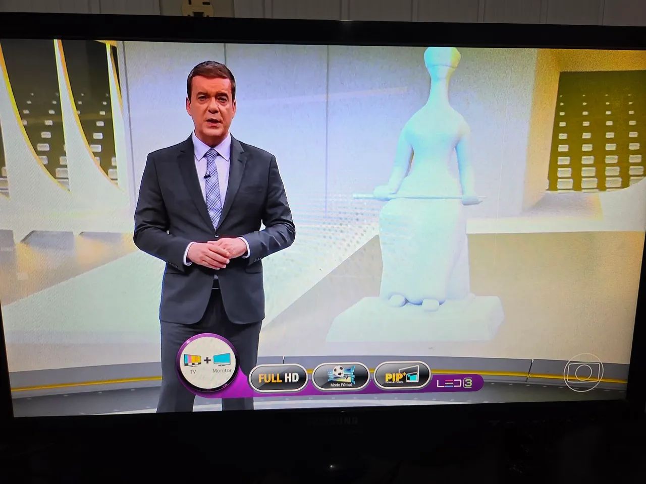 TV monitor Samsung 24  Polegadas Full HD - Foto 3