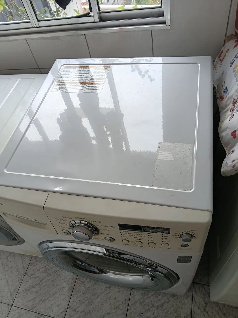Lava e seca lg 11kg 127v limpa e testada - Foto 3