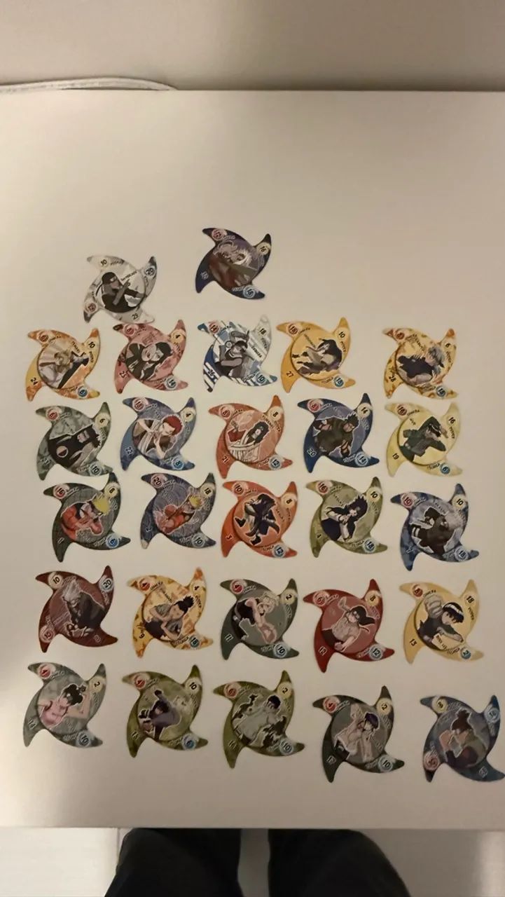 Coleção Tazo Naruto Elma Chips