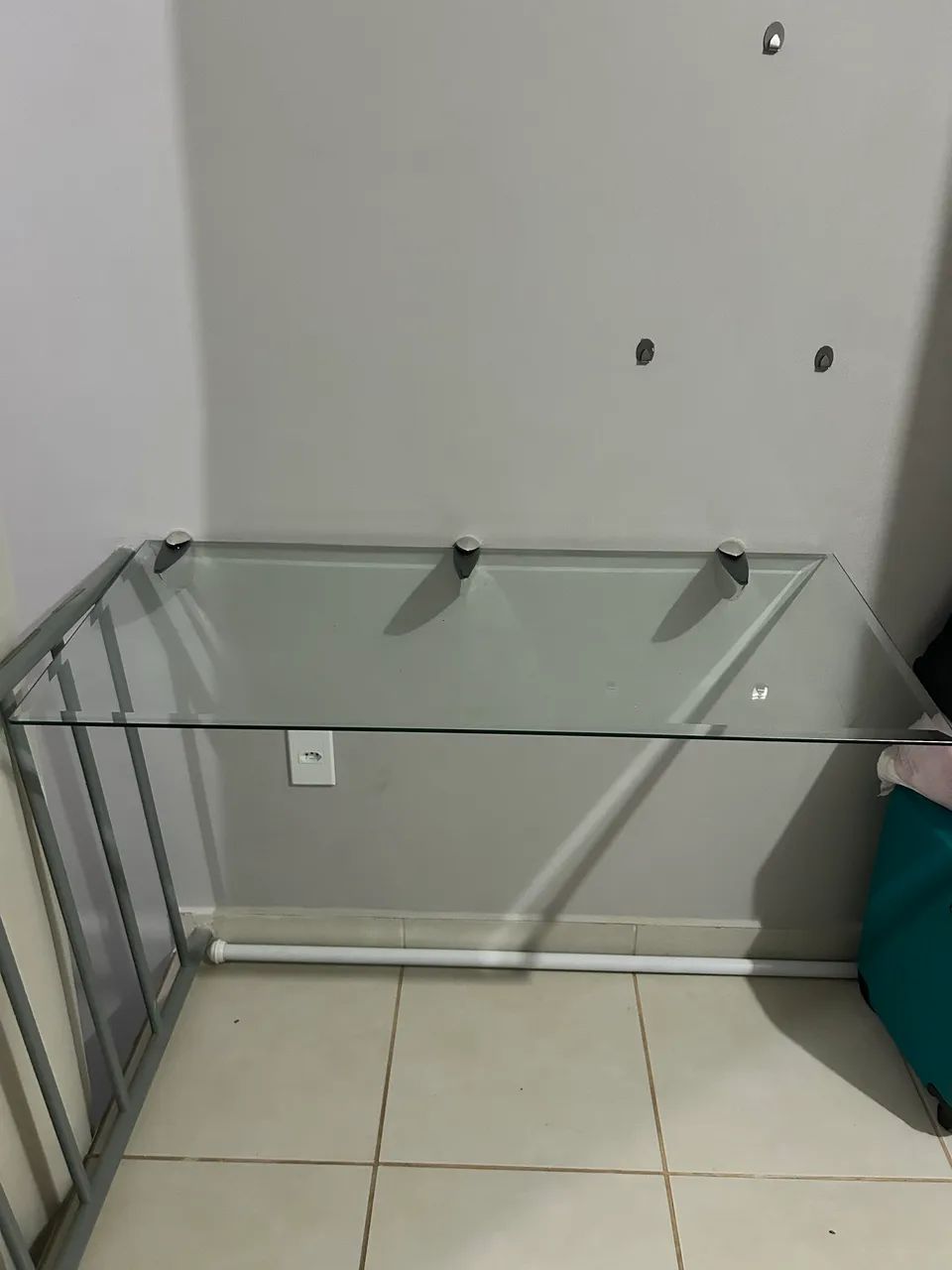 Vendo mesa de vidro temperado - Foto 2