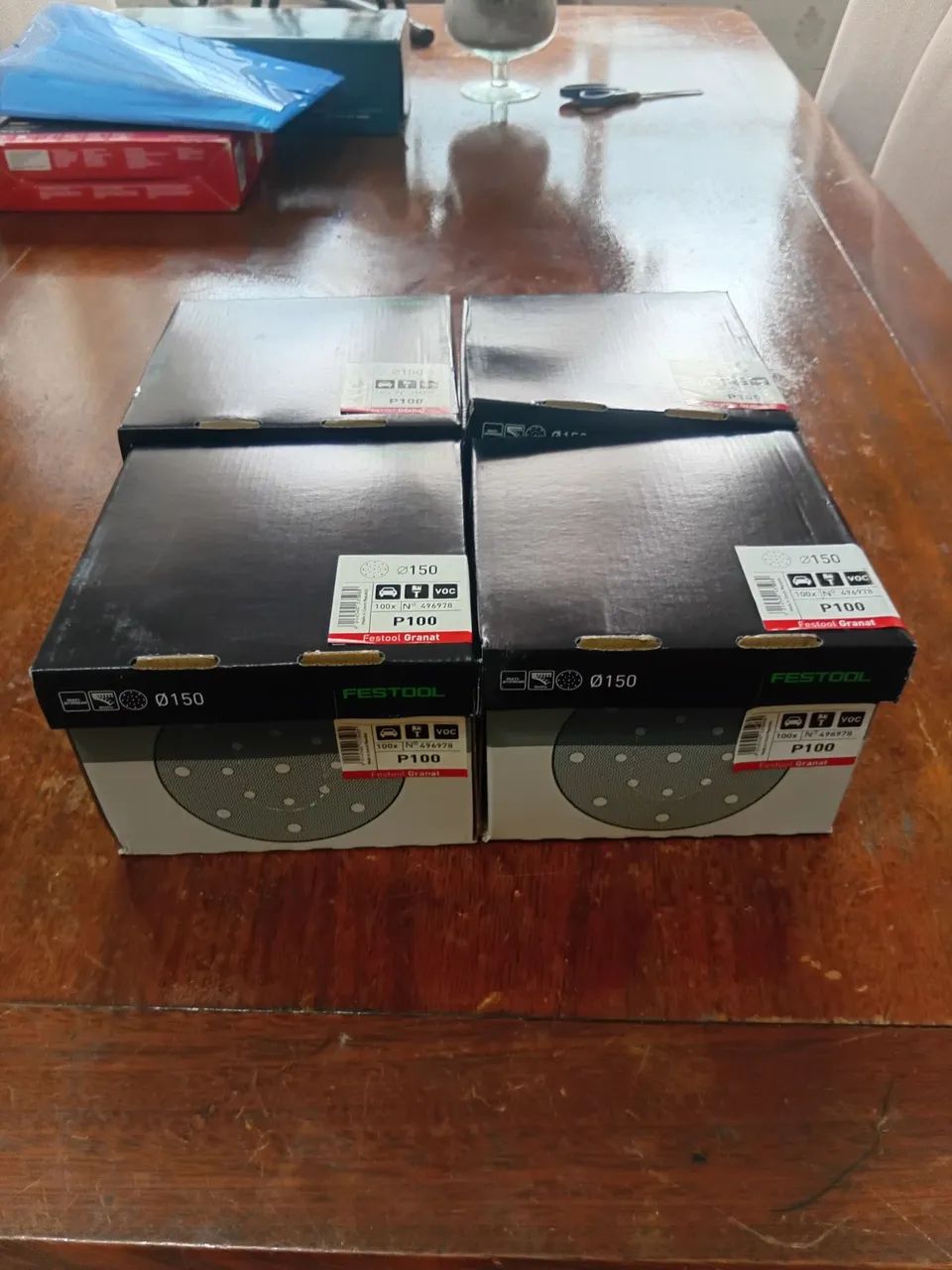 Lixa p 100 150 mm